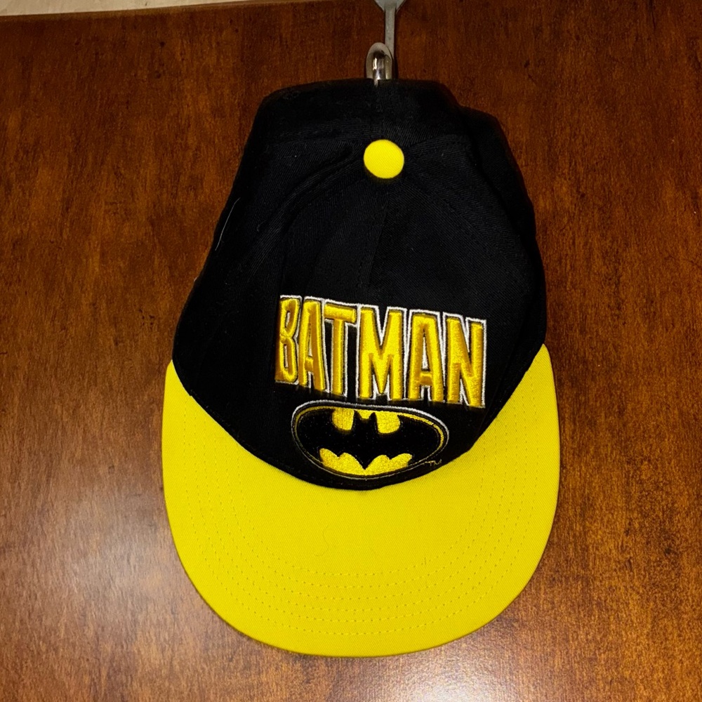 Batman Black and Yellow Cap